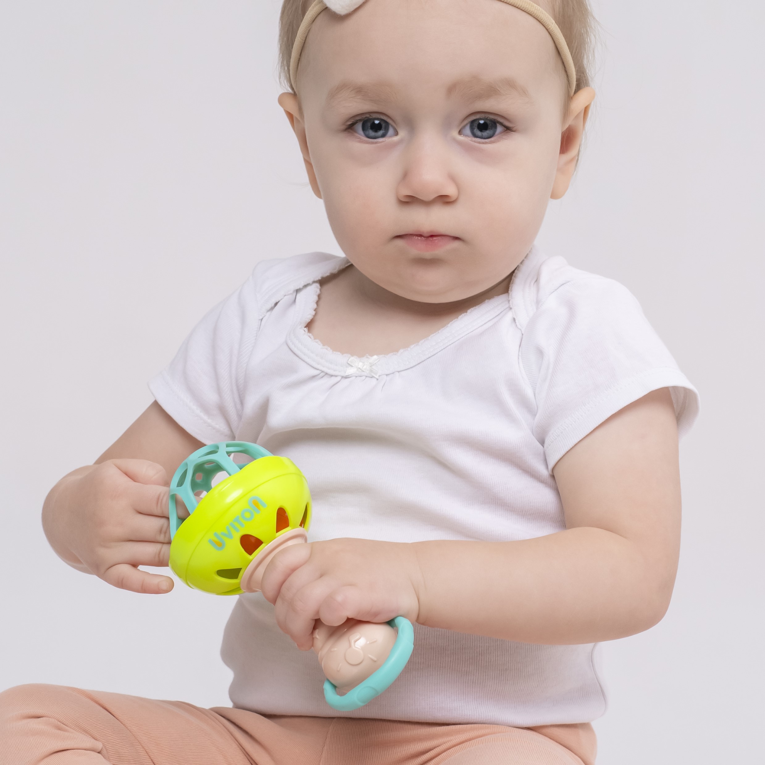 Игрушка Uviton погремушка голубой - фото 13