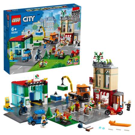 Конструктор LEGO City Центр города блочный