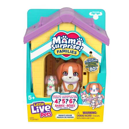 Игровой набор Moose cемья собачек в домике