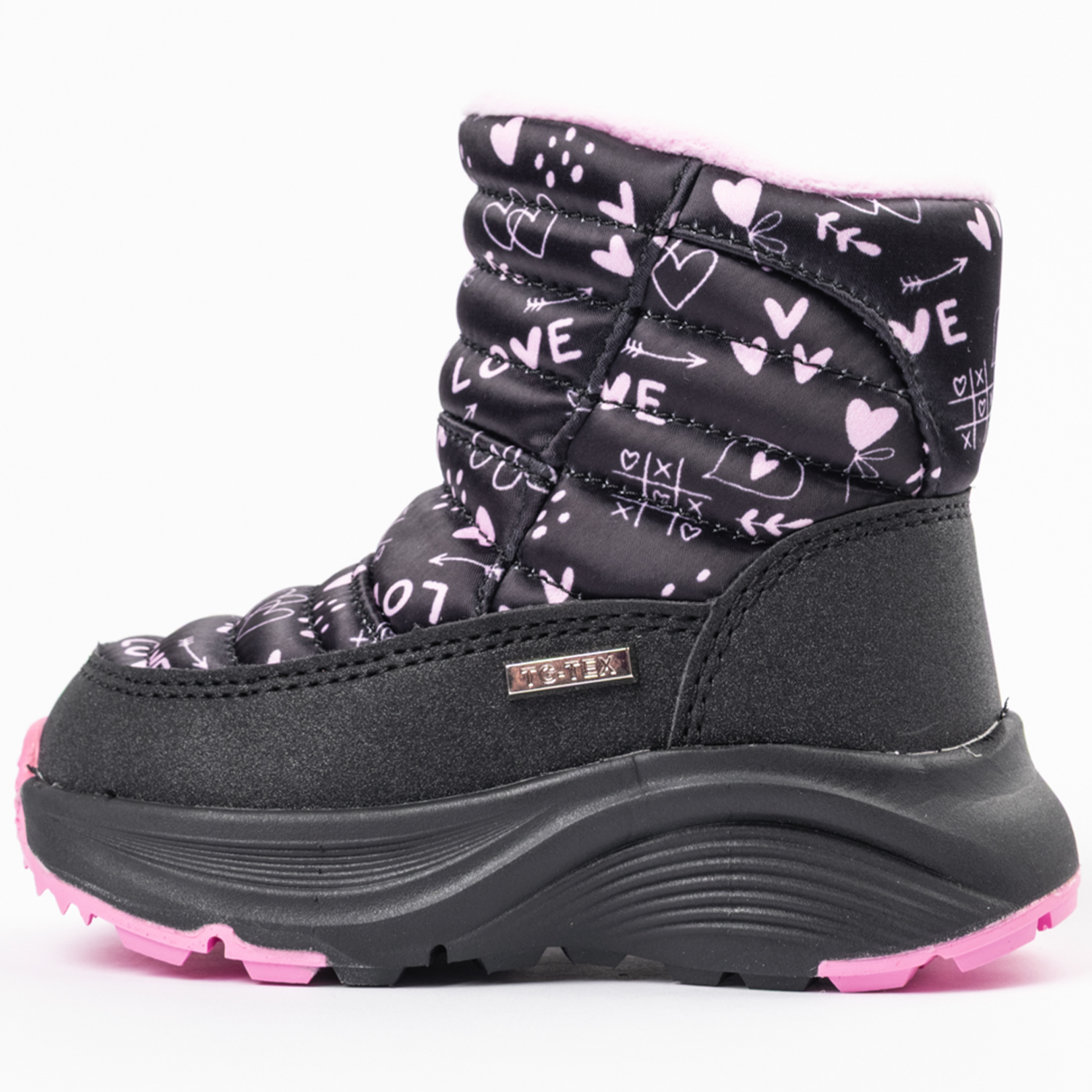 Ботинки TikkaGo 4K15_25-2015_black-pink - фото 7