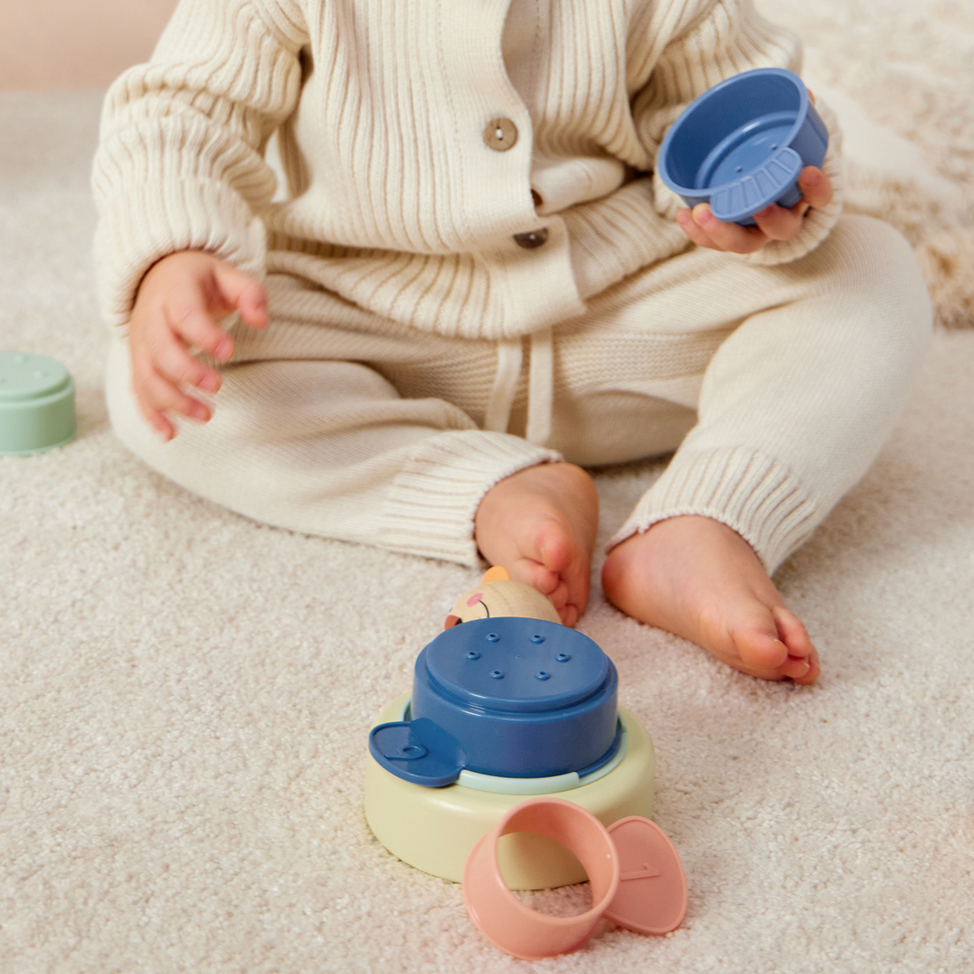 Игрушка Happy Baby пирамидка ZOO PYRAMID - фото 14