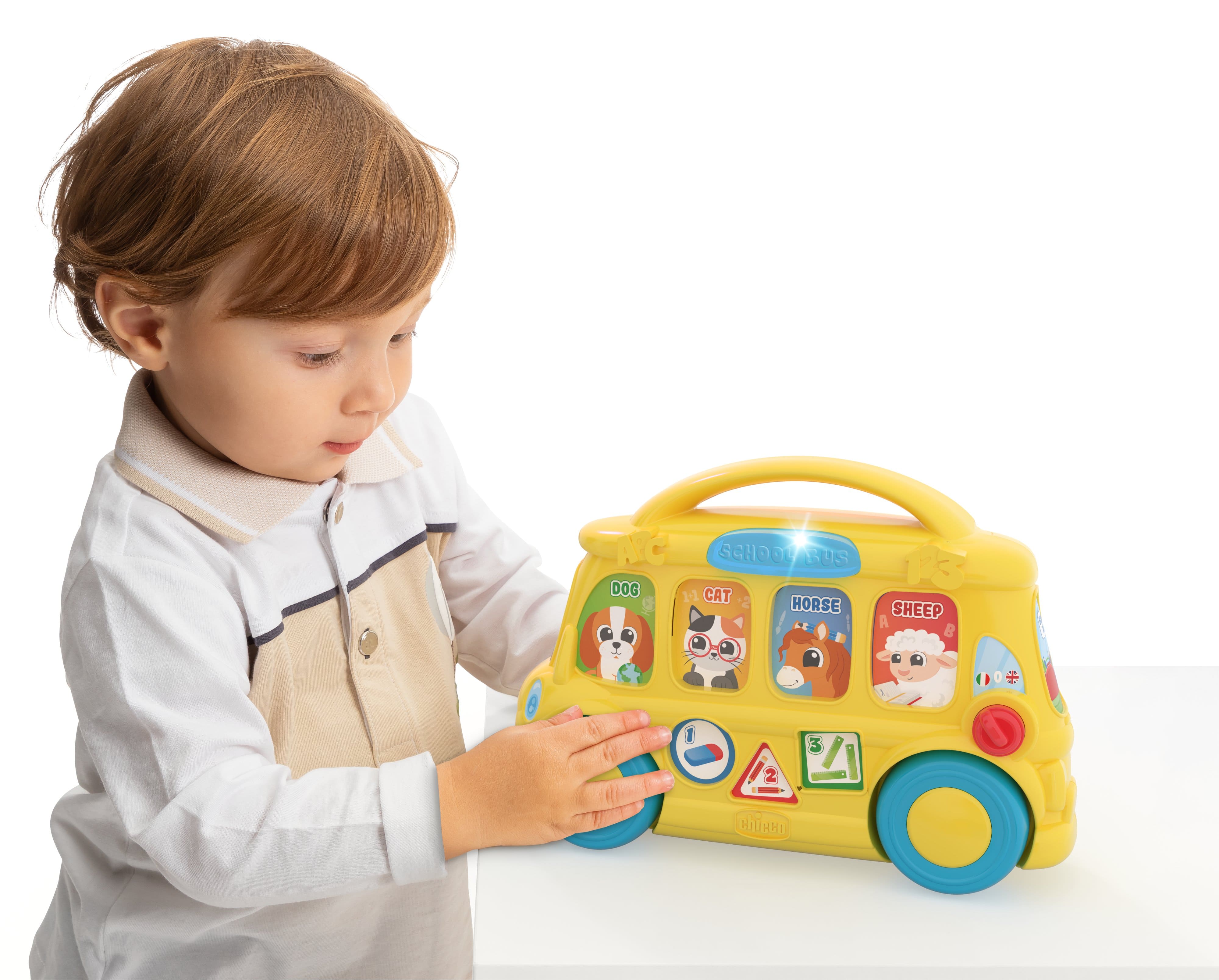 Игрушка Chicco развивающий центр Школьный автобус - фото 3