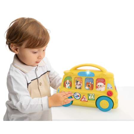 Игрушка Chicco развивающий центр Школьный автобус