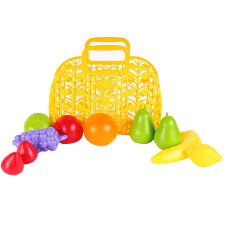 Игровой набор Технок тележки и корзинки, продукты