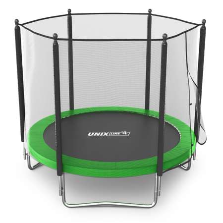 Батут UNIX line Simple 8 ft Green outside