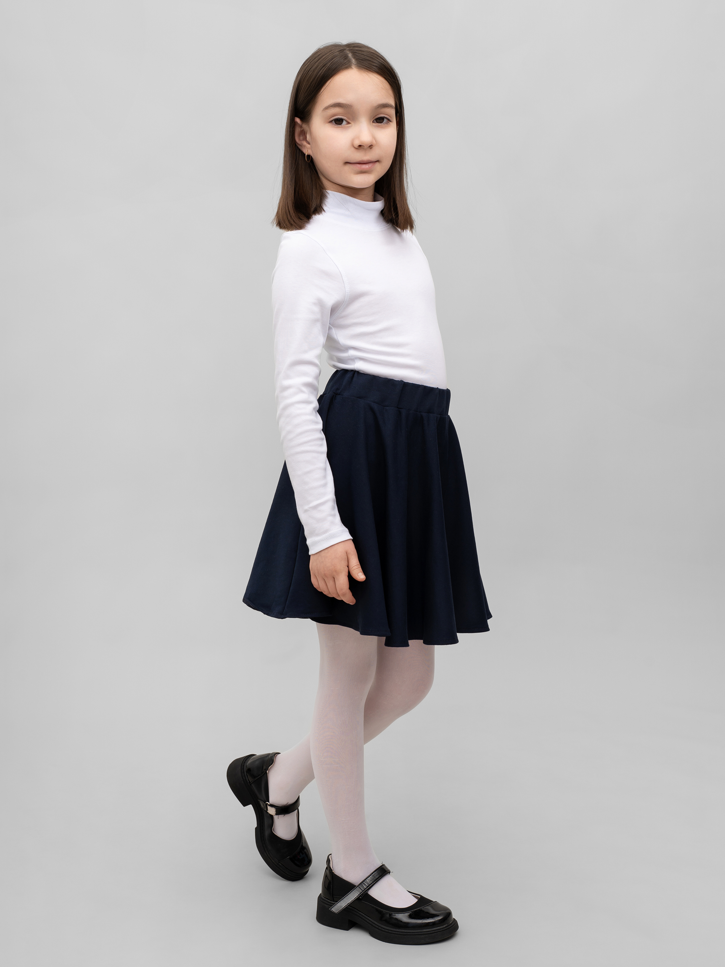 Юбка Утенок 454 т.синий - фото 6