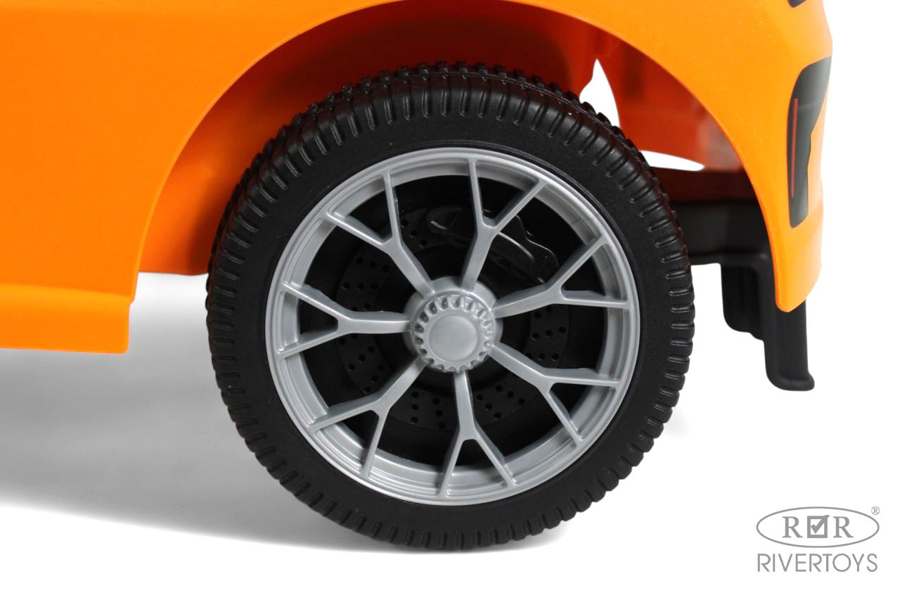 Каталка RIVERTOYS Z004ZZ-B-ORANGE оранжевый - фото 5