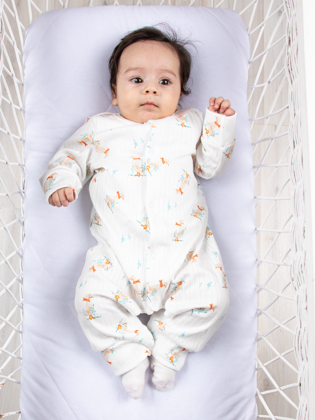 Комбинезон 2 шт Осьминожка 218-442п/гуси - фото 9