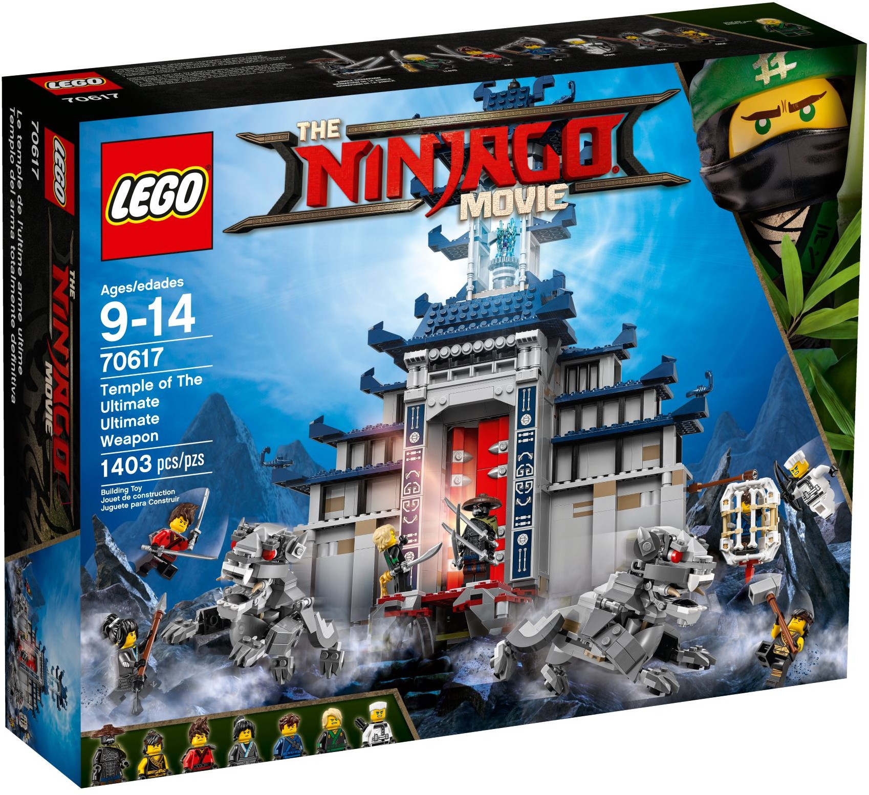 Конструктор LEGO NINJAGO 70617 1403 дет. - фото 1
