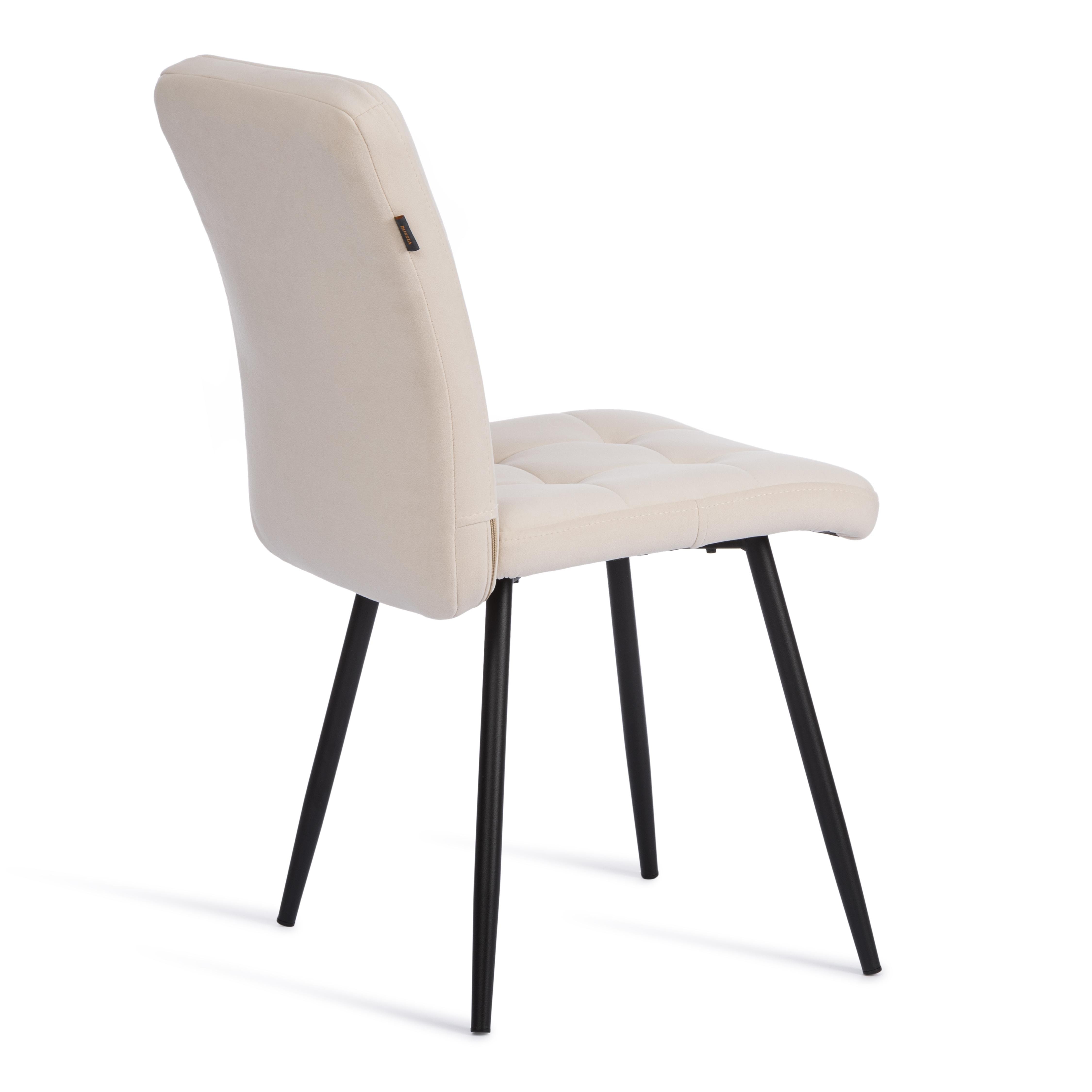 Стул TETCHAIR Medeo флок , молочный - фото 4