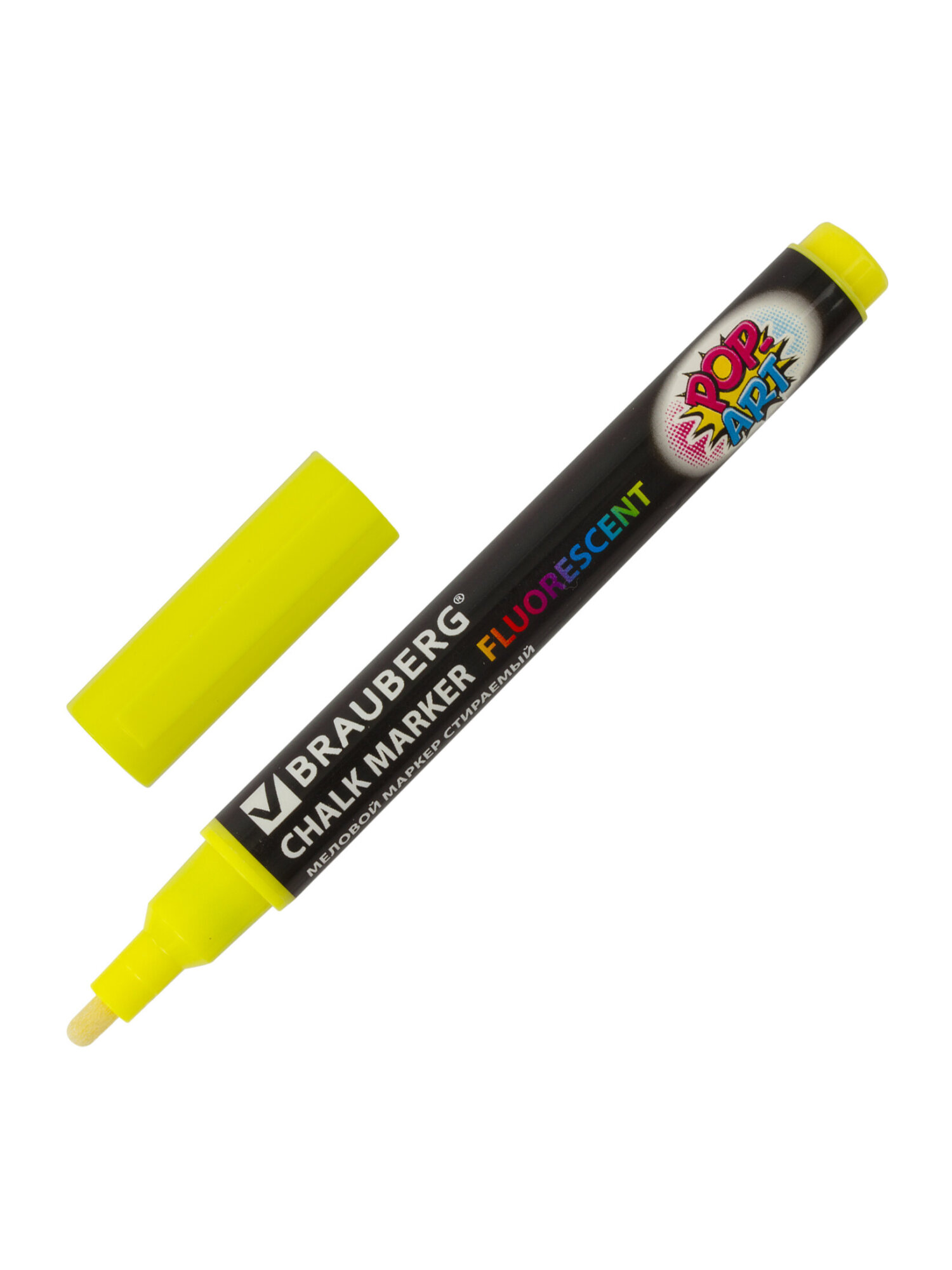 Маркеры Brauberg меловые 1 шт. - фото 5