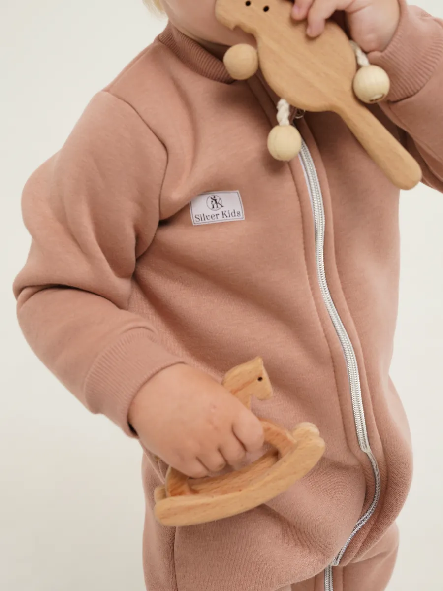 Комбинезон Супер Пупс мод14/светло-бежевый - фото 11