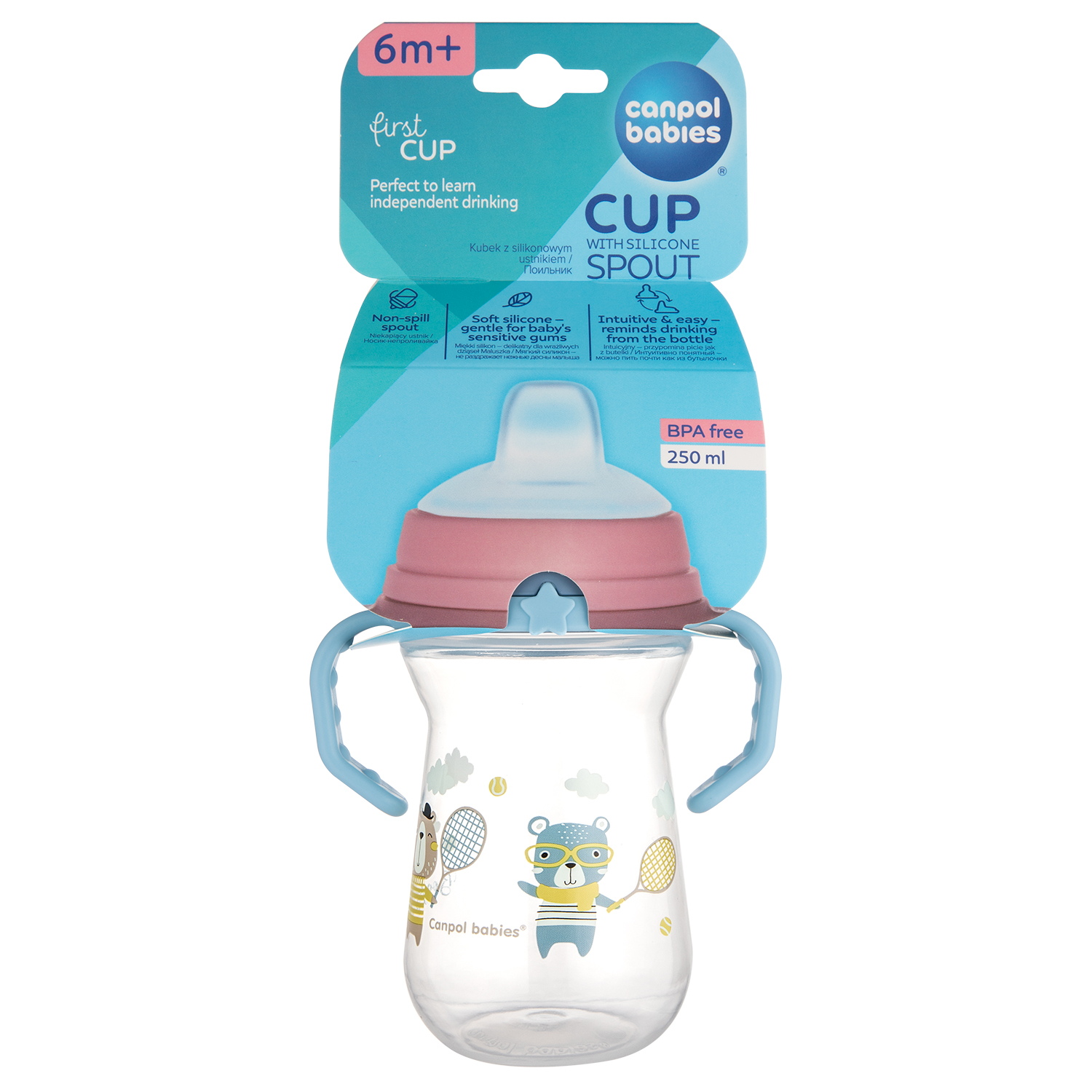 Поильник Canpol Babies 250 мл - фото 13