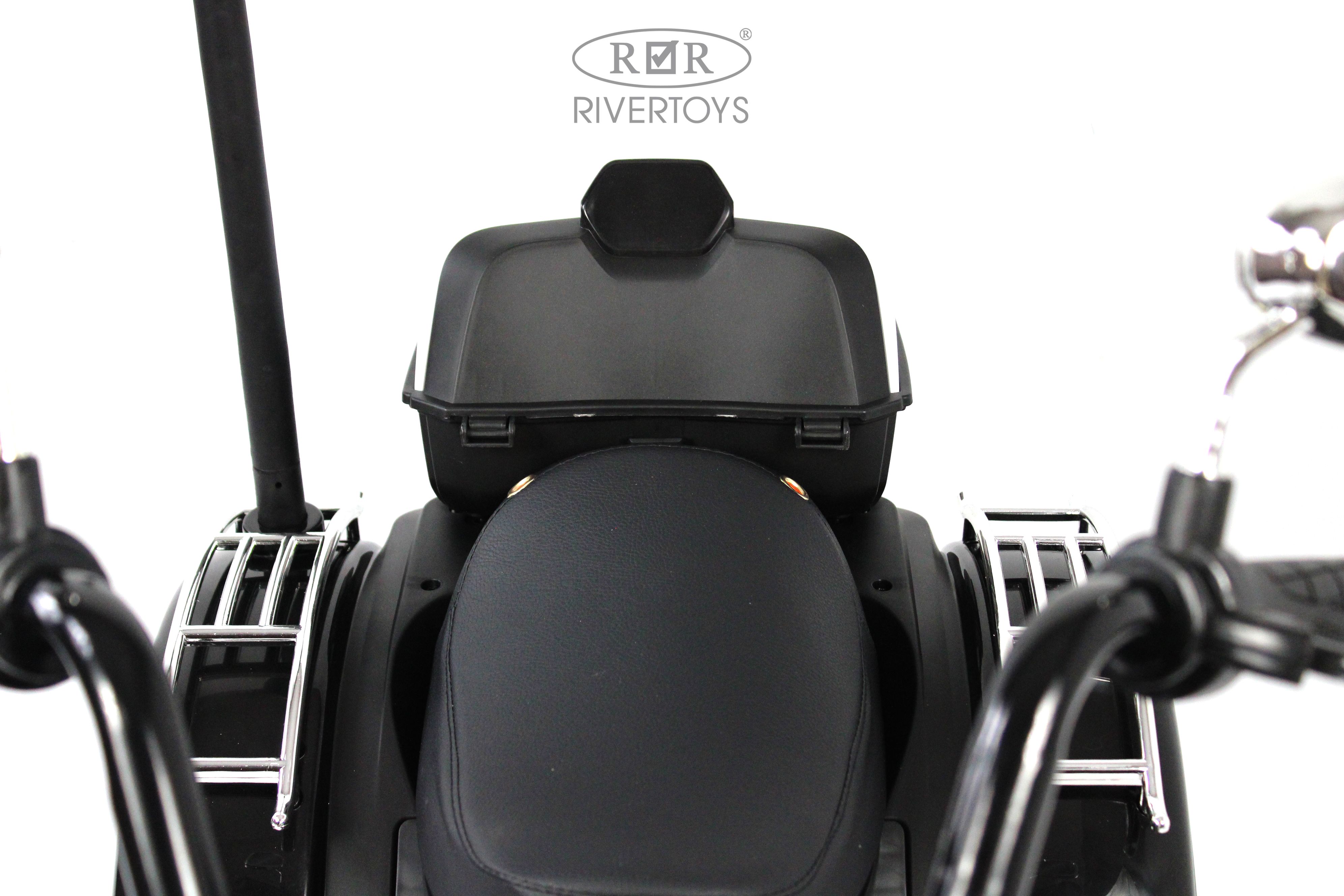 Электромобиль RIVERTOYS K003PX-WHITE - фото 7