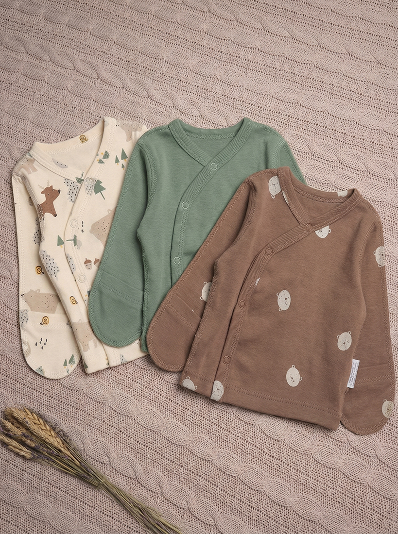 Распашонка 3 шт YOULALA 1204206001 - фото 5