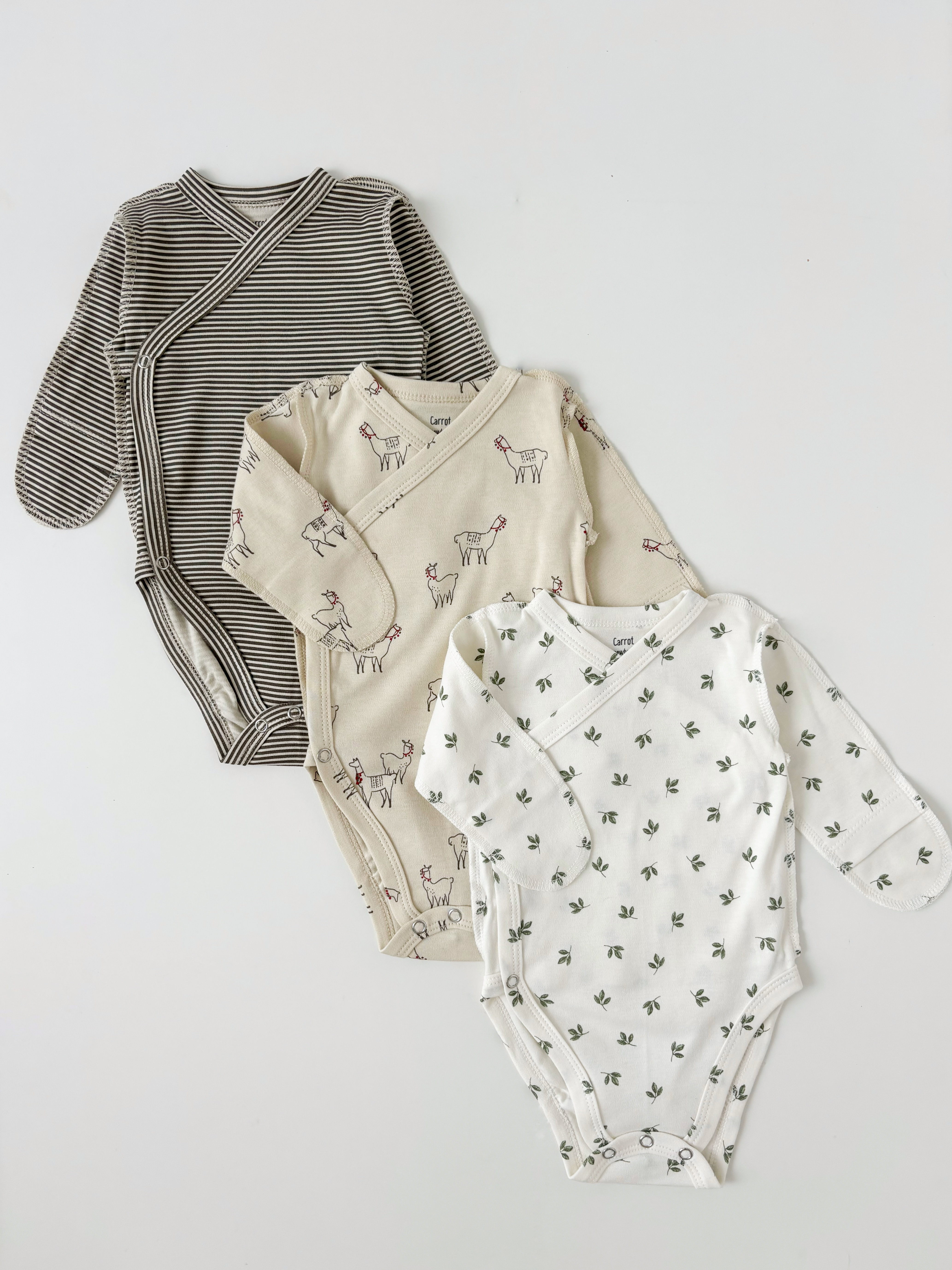 Боди 3 шт Carrot 10002272ламы - фото 4