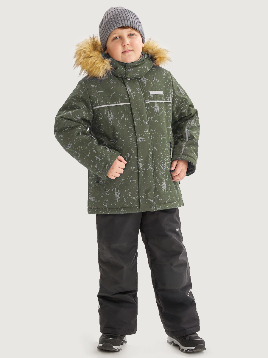 Костюм NIKASTYLE +7з5925 хаки/черный - фото 6