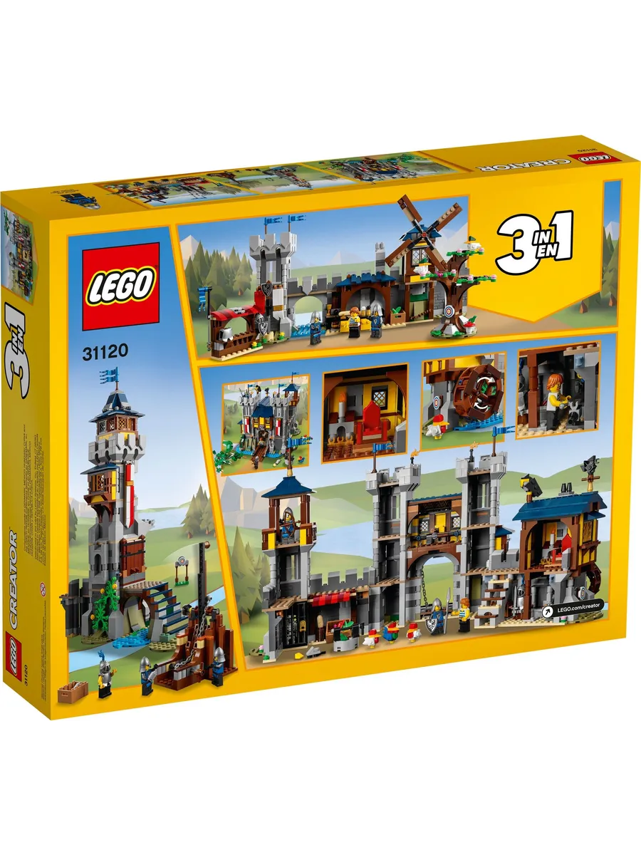 Конструктор LEGO Creator Средневековый замок 1426 дет. - фото 15