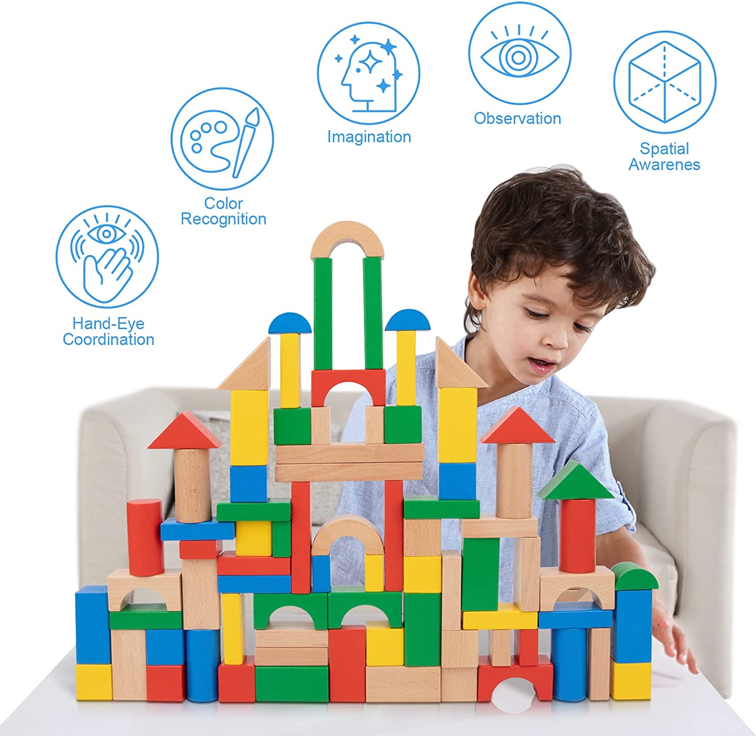 Игрушка Tooky Toy кубики - фото 2