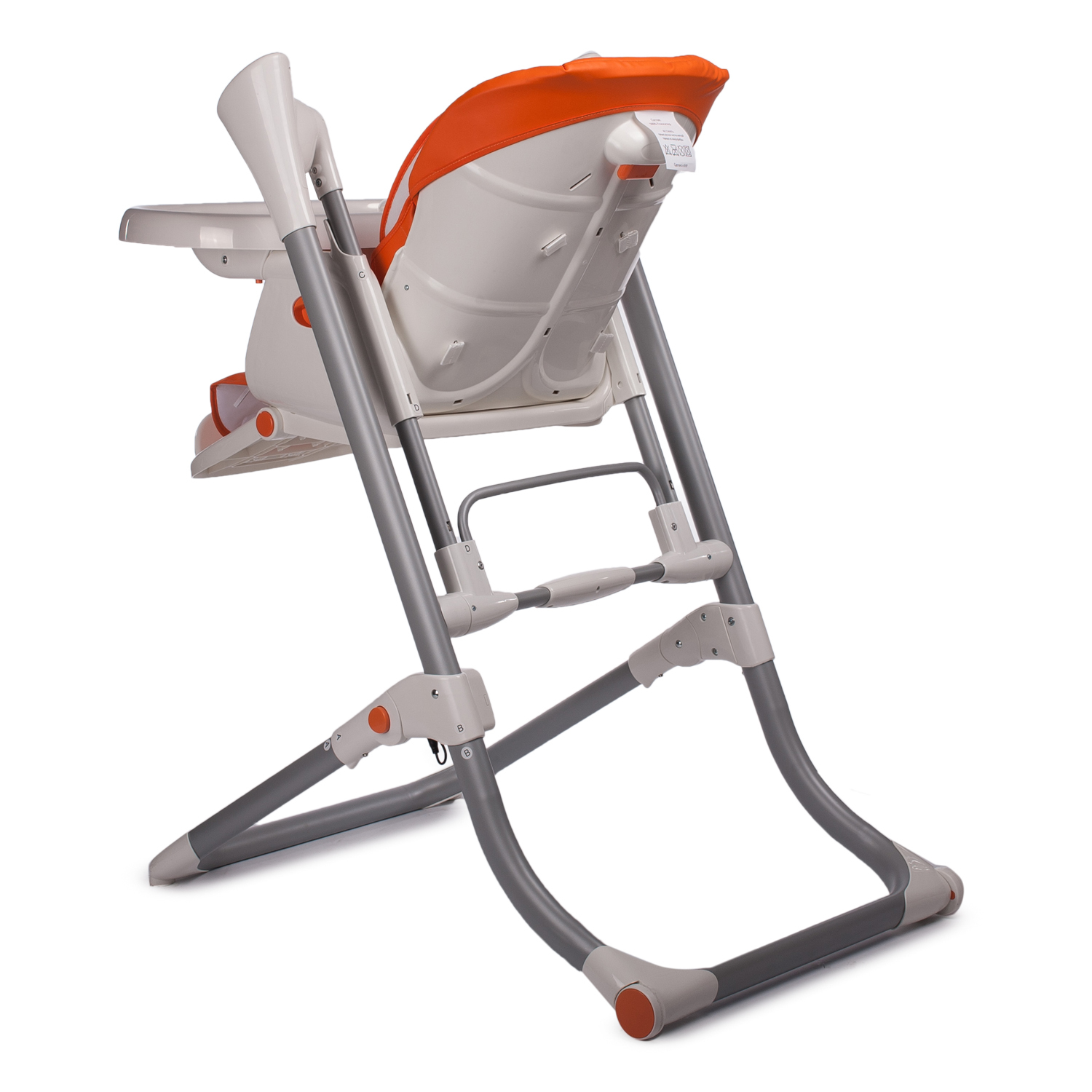 Стульчик для кормления Babyton Orange 2 в 1 - фото 3