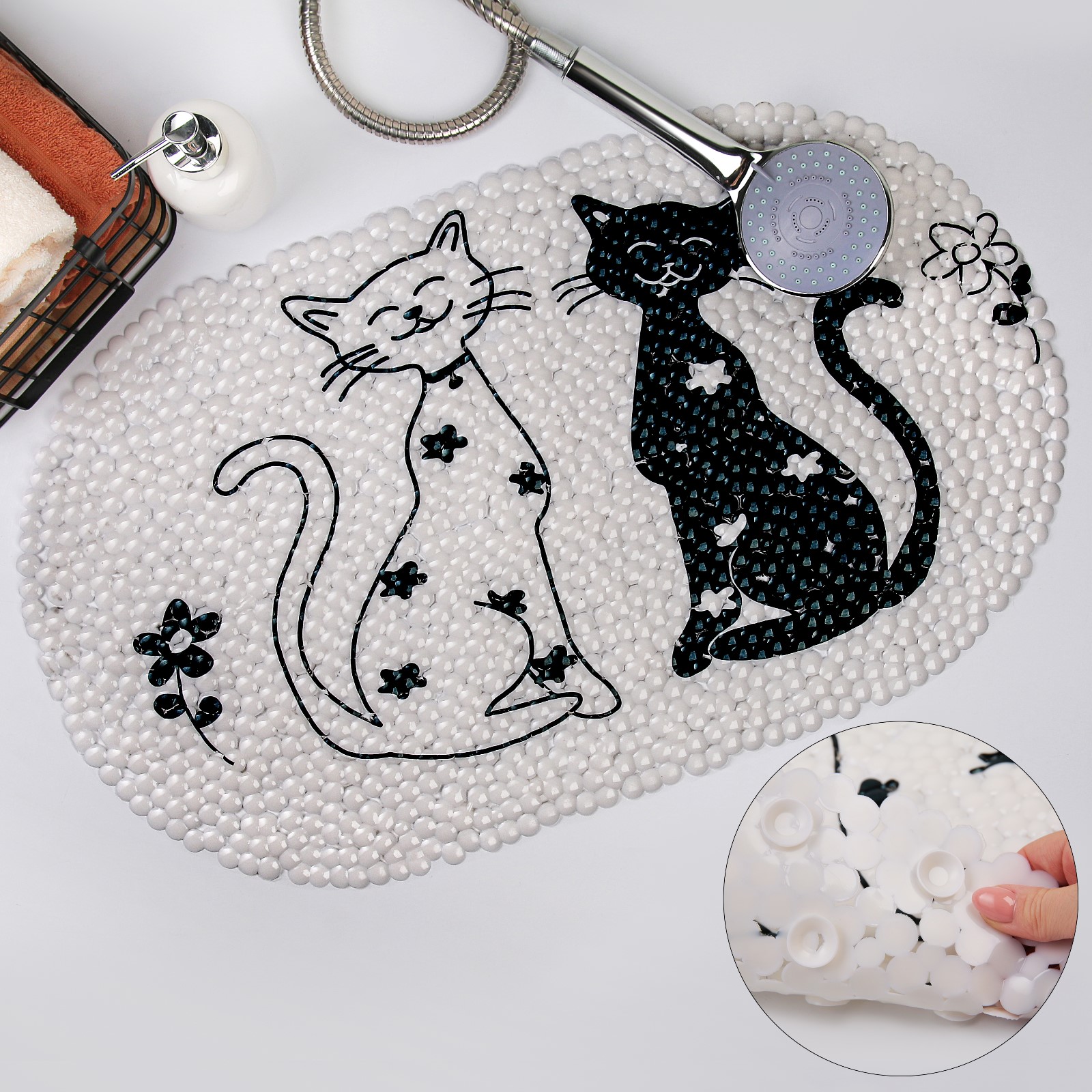 Коврик для купания Доляна - фото 2