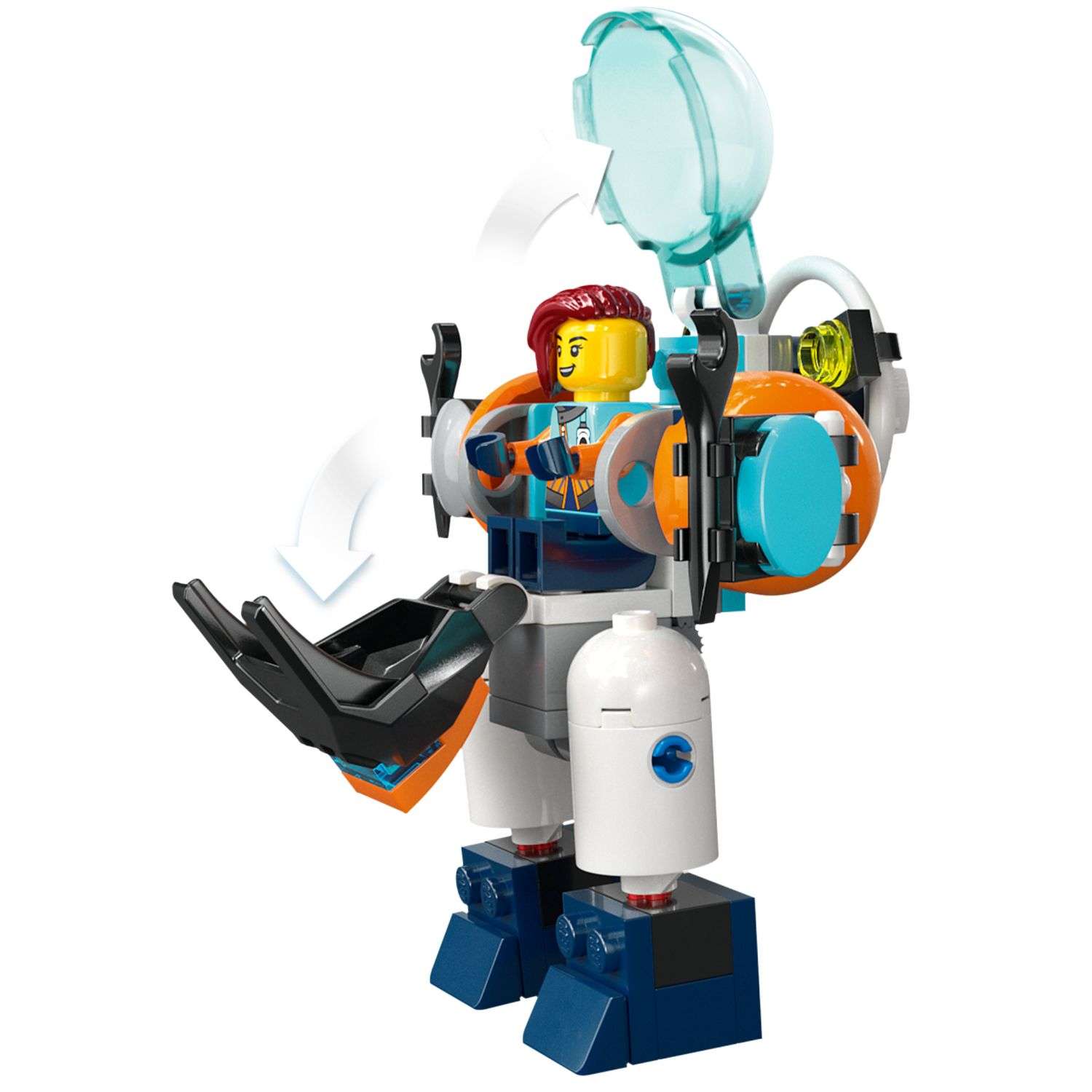 Конструктор LEGO City Deep-Sea Explorer Submarine 842 дет. - фото 6
