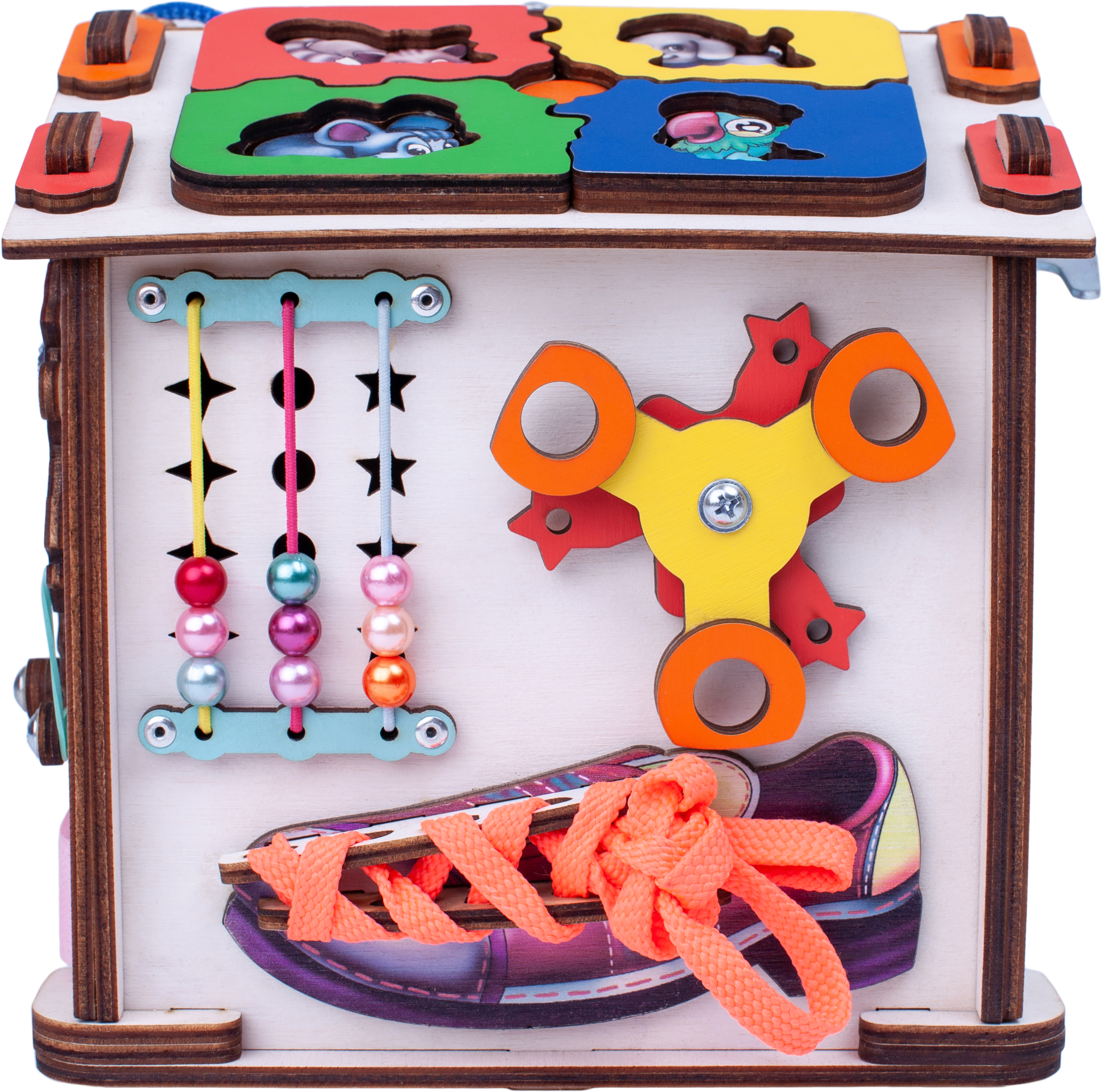 Игрушка Jolly Kids бизиборд Волк - фото 10