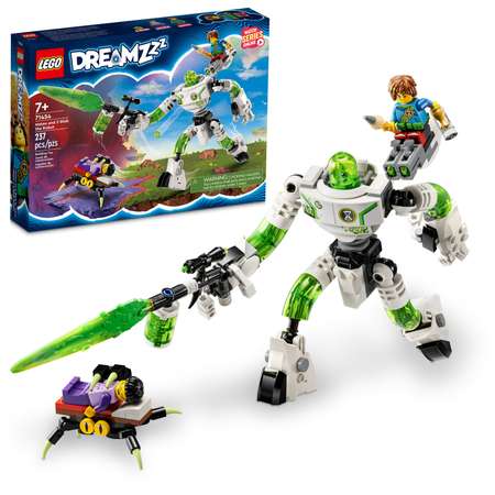 Конструктор LEGO DREAMZzz Матео и робот Z-blob блочный