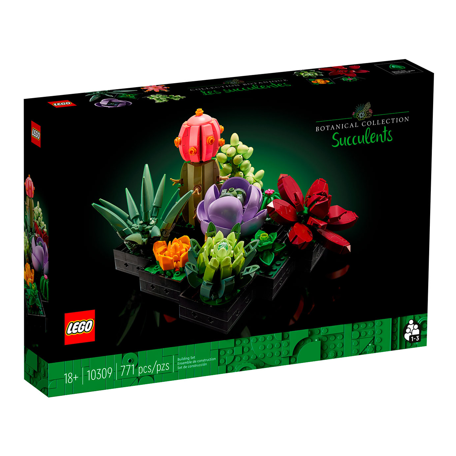 Конструктор LEGO Botanicals Кактусы 771 дет. - фото 3