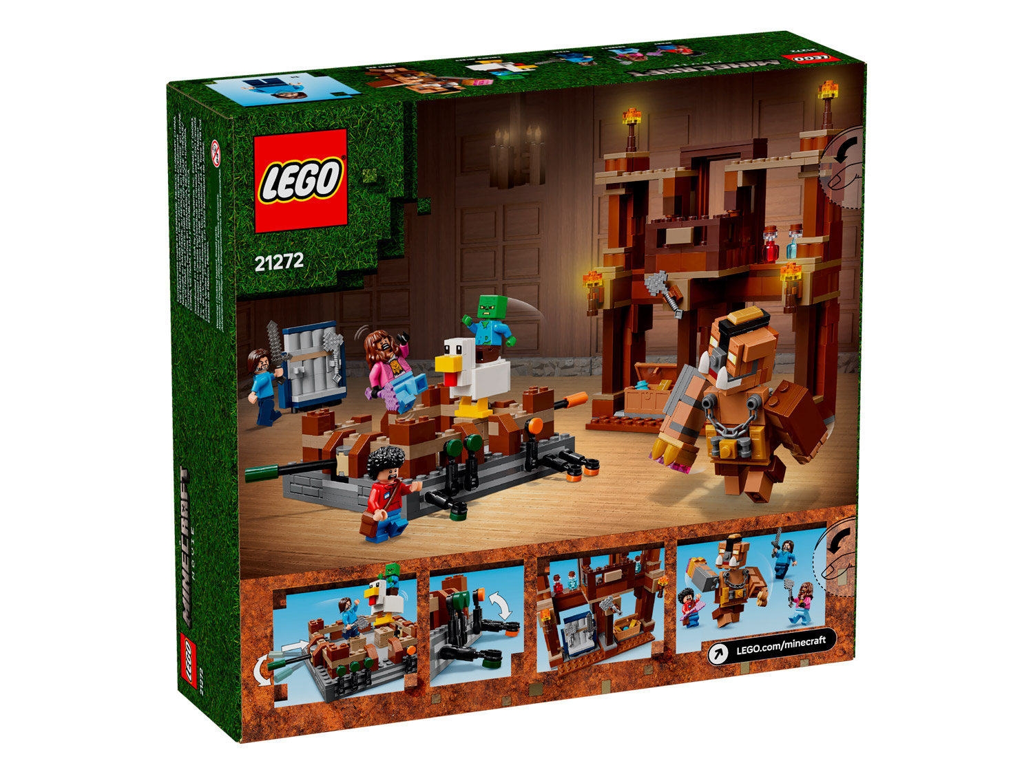 Конструктор LEGO Minecraft Movie Бойцовский ринг 491 дет. - фото 5