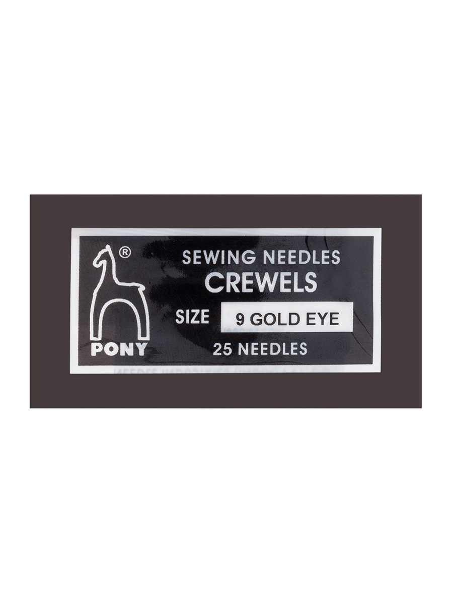 Иглы Pony иглы для вышивания и шитья Crewels № 9 25 шт - фото 10