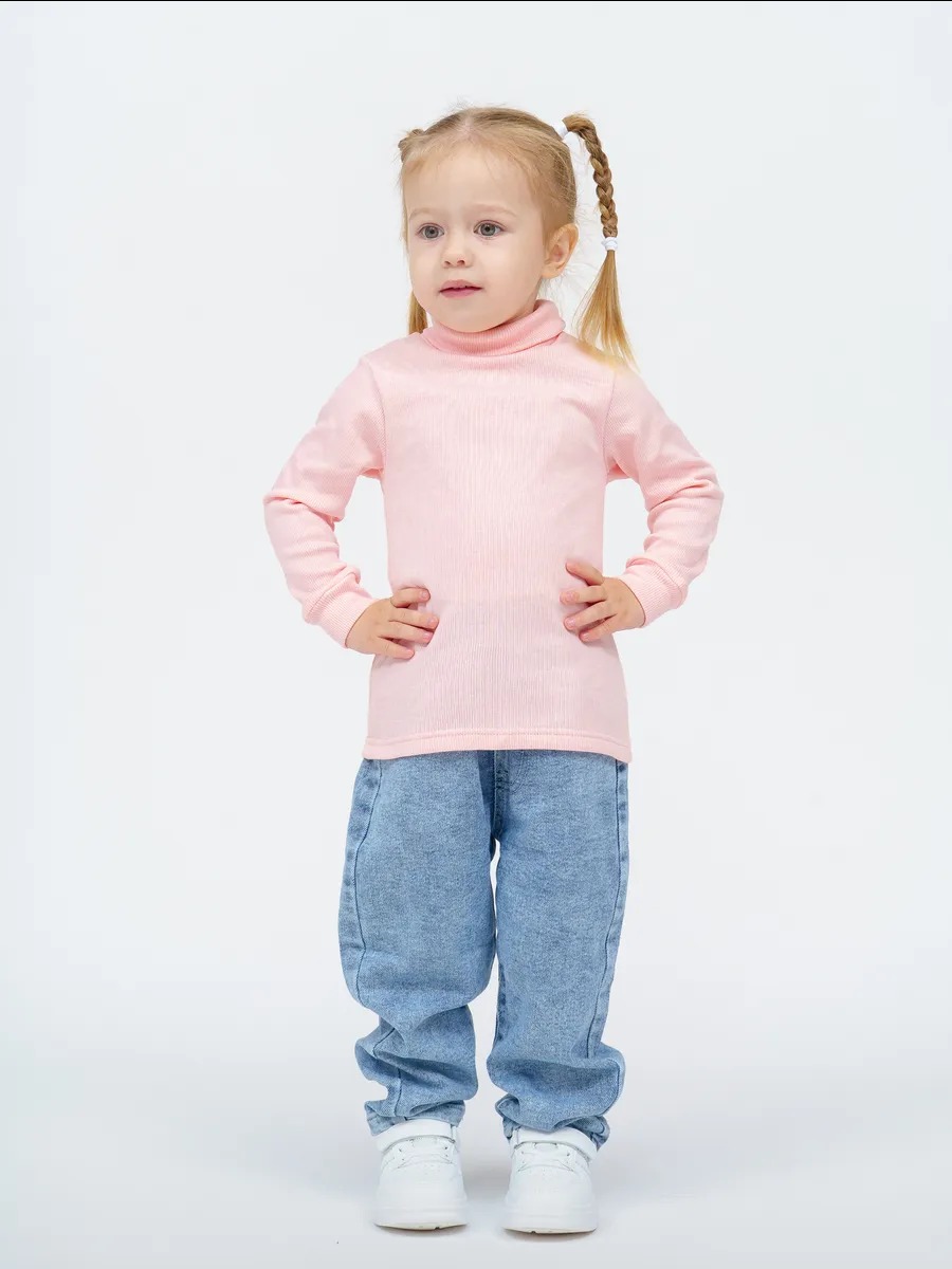 Водолазка TOTEMFOX 231КН2F/розовый меланж - фото 12