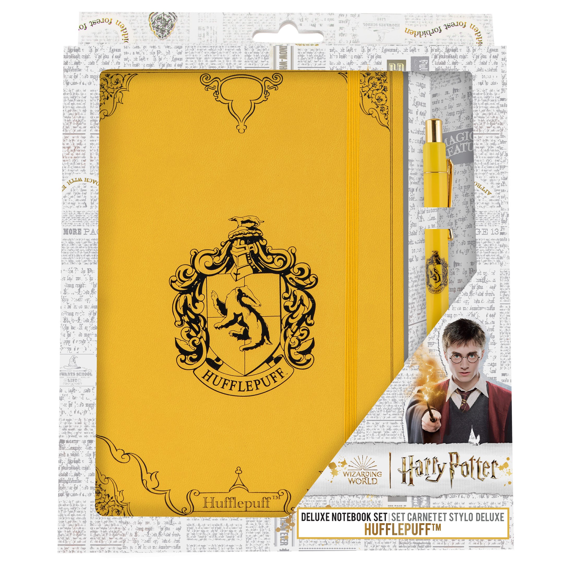 Блокнот Harry Potter Пуффендуй и ручка 80 лист. - фото 9