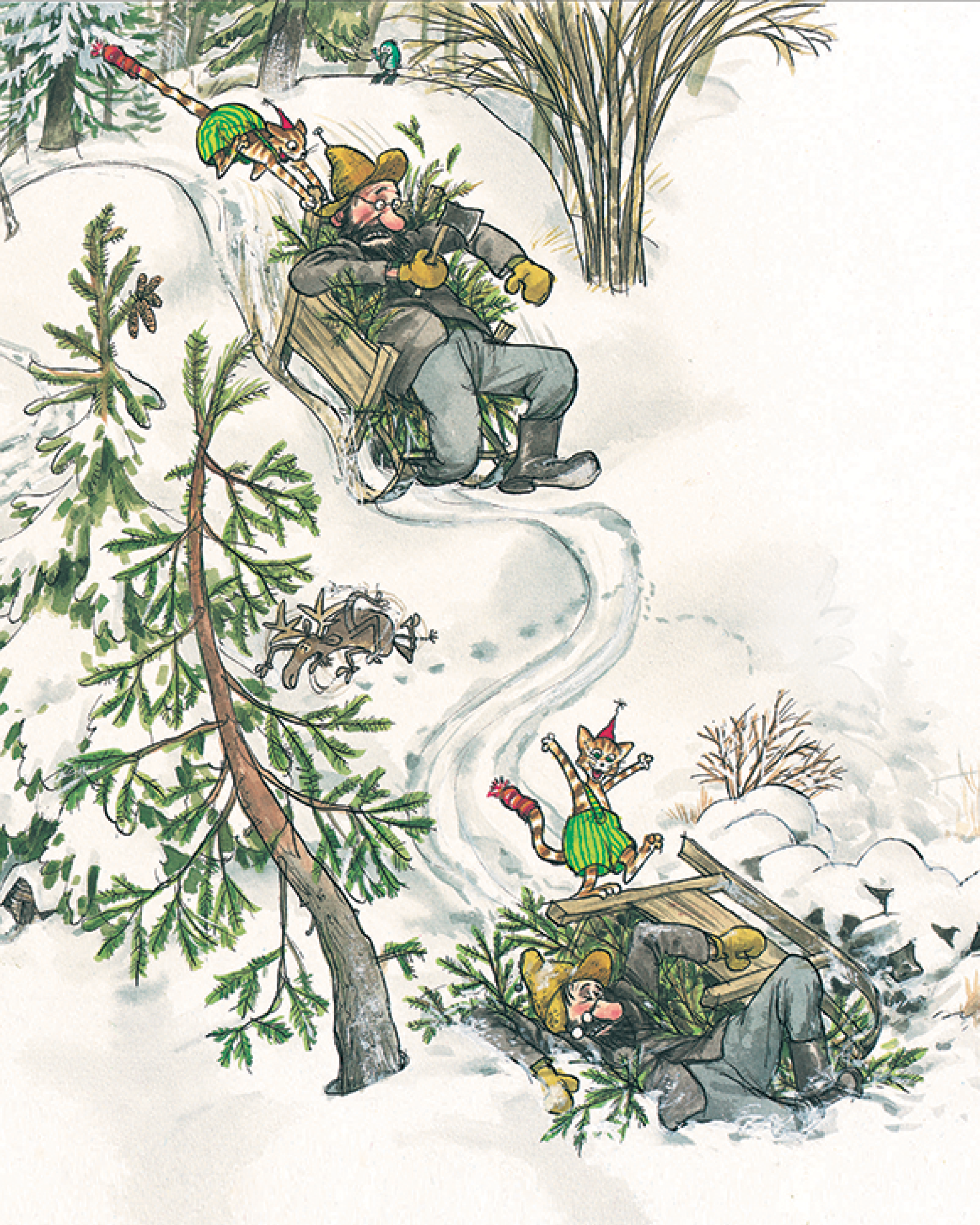 Книга ALBUS CORVUS Рождество в домике Петсона - фото 5