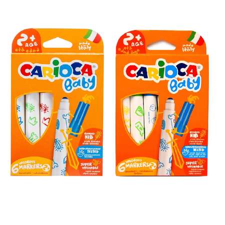 Фломастеры CARIOCA 6 цв.