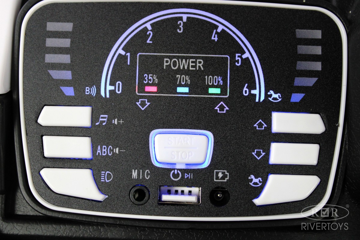 Электромобиль RIVERTOYS F888FF-A-PINK С пультом ДУ - фото 8