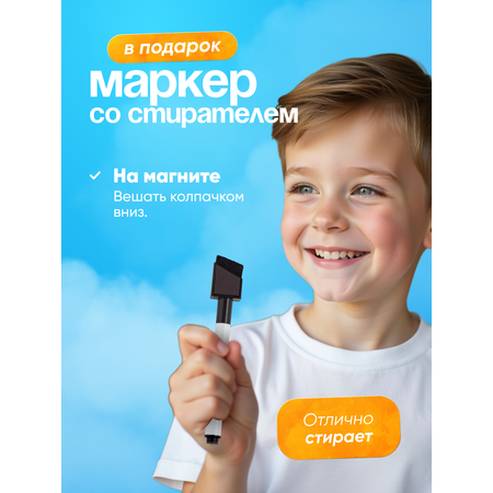 Магнитно-маркерная доска HappyLine
