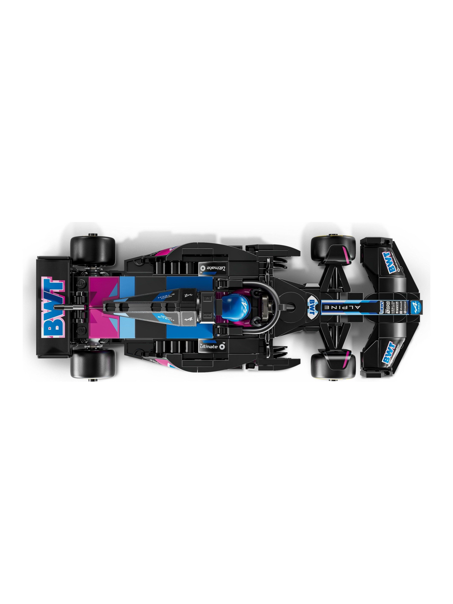 Конструктор LEGO Speed Champions BWT Alpine F1 Team A524 258 дет. - фото 6