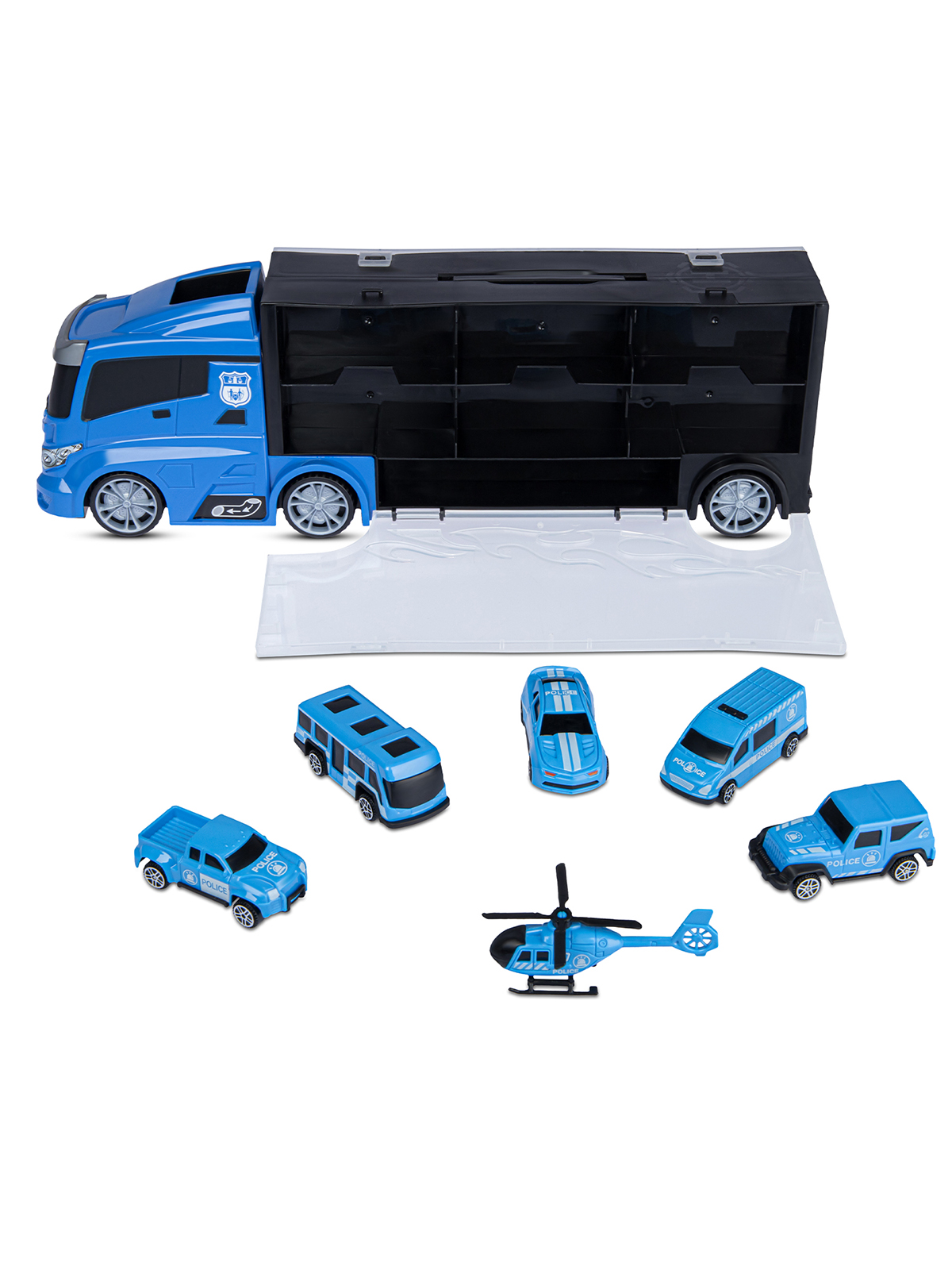 Автовоз AUTODRIVE с машинками JB0404877 - фото 8