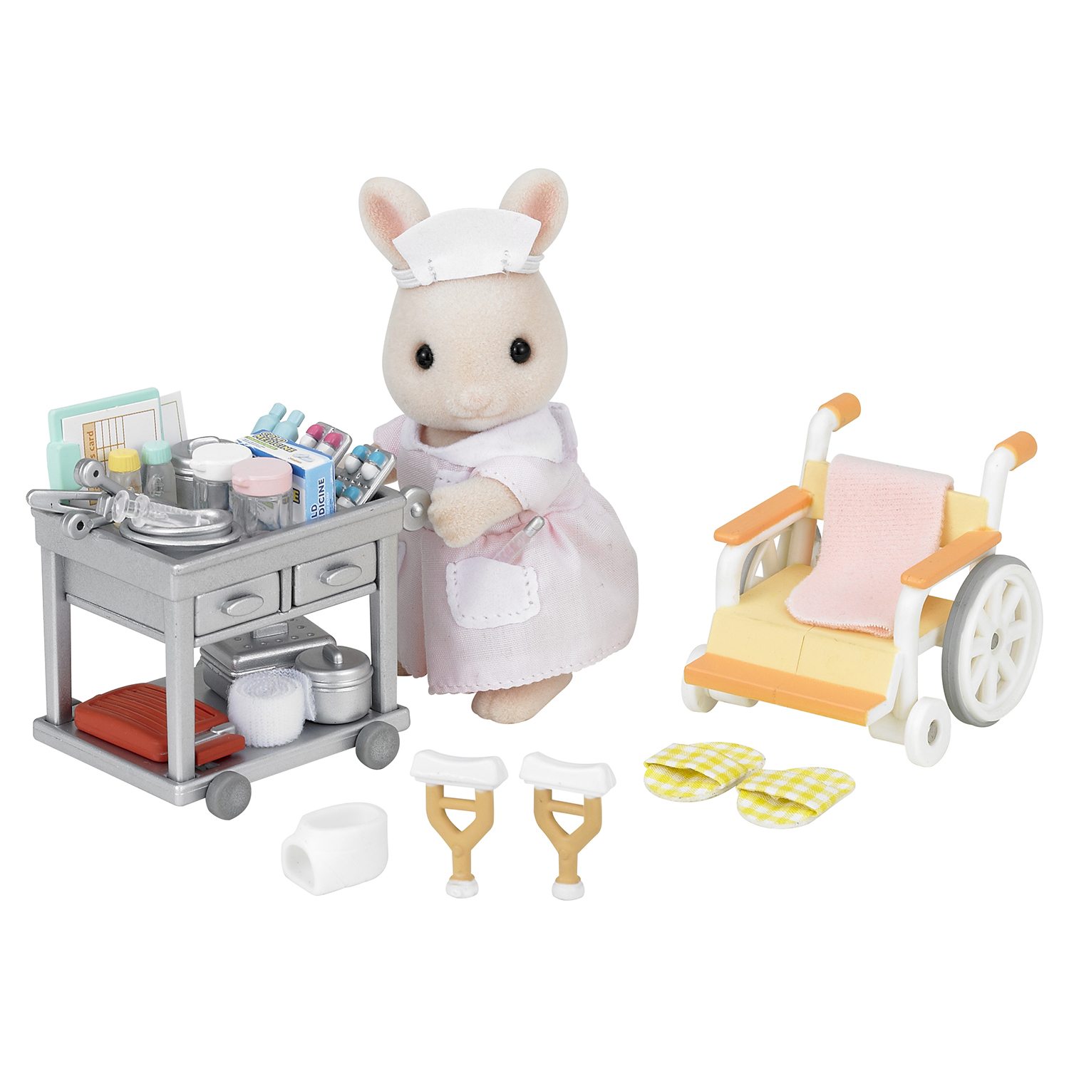 Игровой набор Sylvanian Families Медсестра с аксессуарами - фото 1