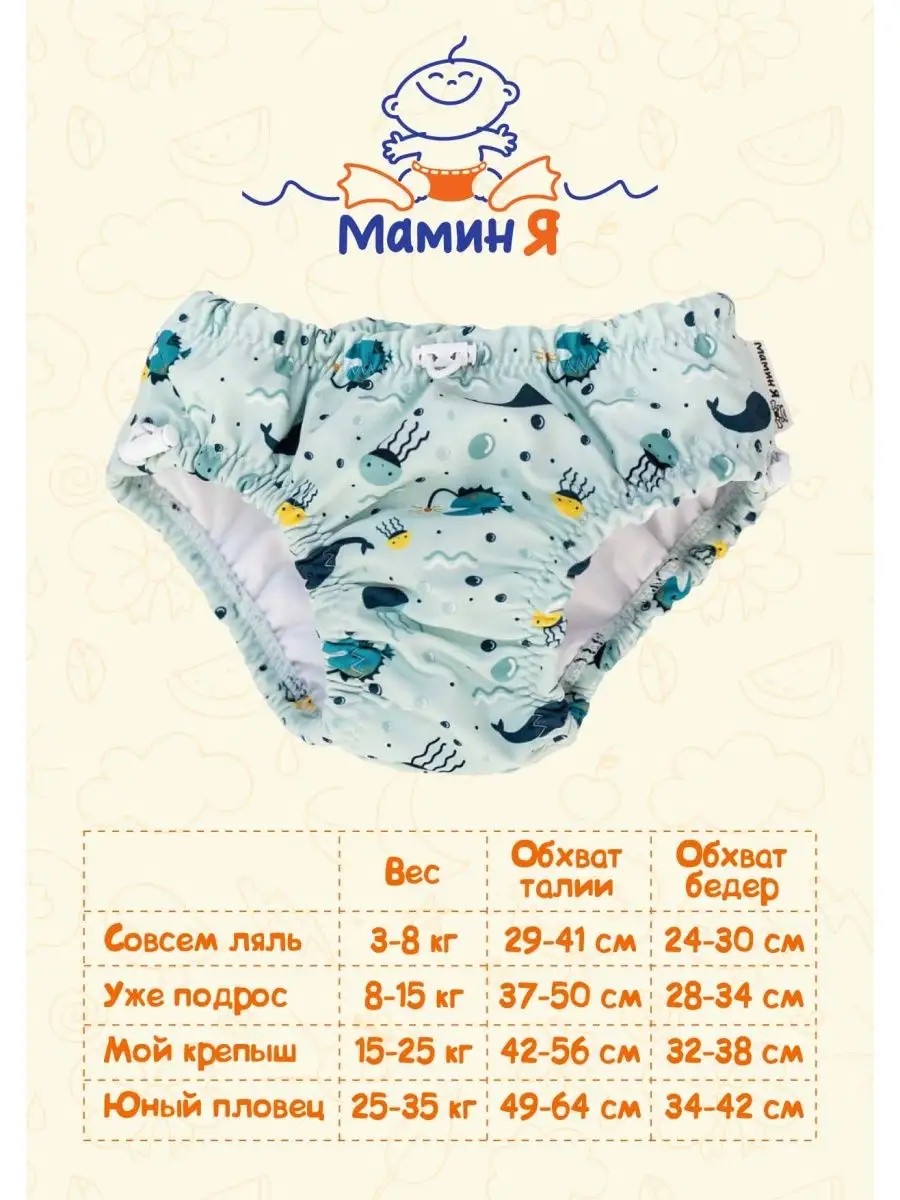 Многоразовые подгузники Мамин Я M - фото 13