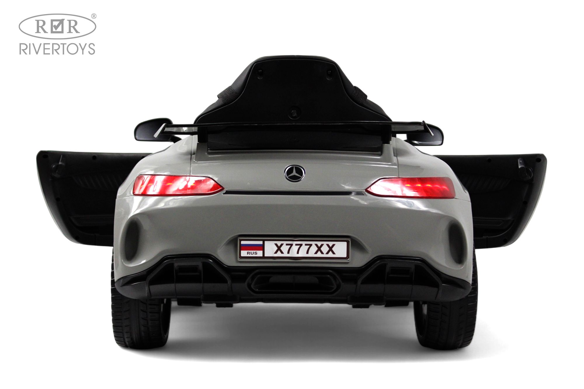 Электромобиль RIVERTOYS Mercedes X777XX-AMG-GREY С пультом ДУ - фото 7