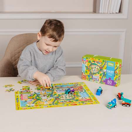 Пазл El BascoKids Городок классический