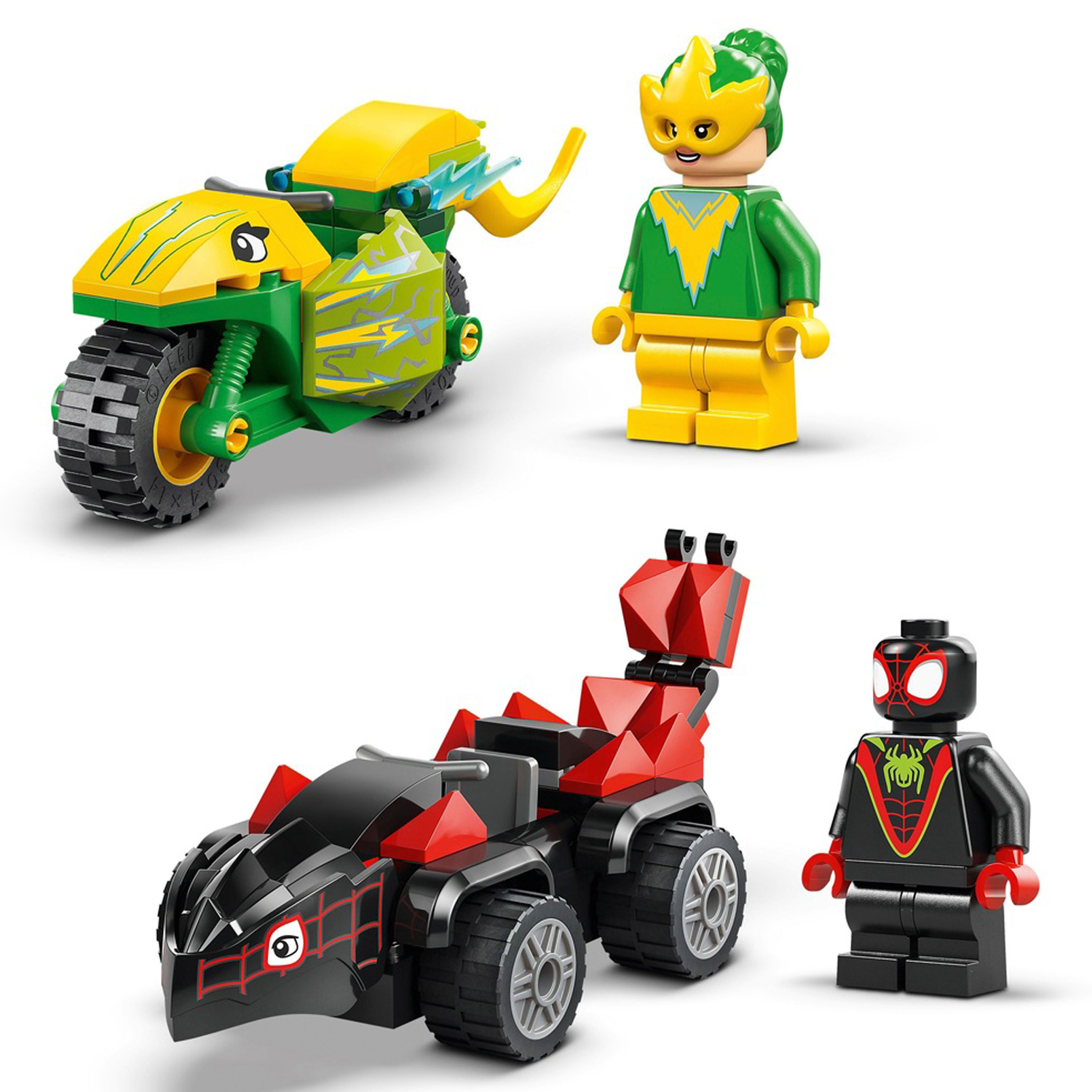 Конструктор LEGO Marvel Super Heroes Гонка дино-машин блочный - фото 8