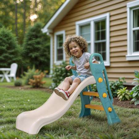 Горка детская Dolu Junior, бирюзовая
