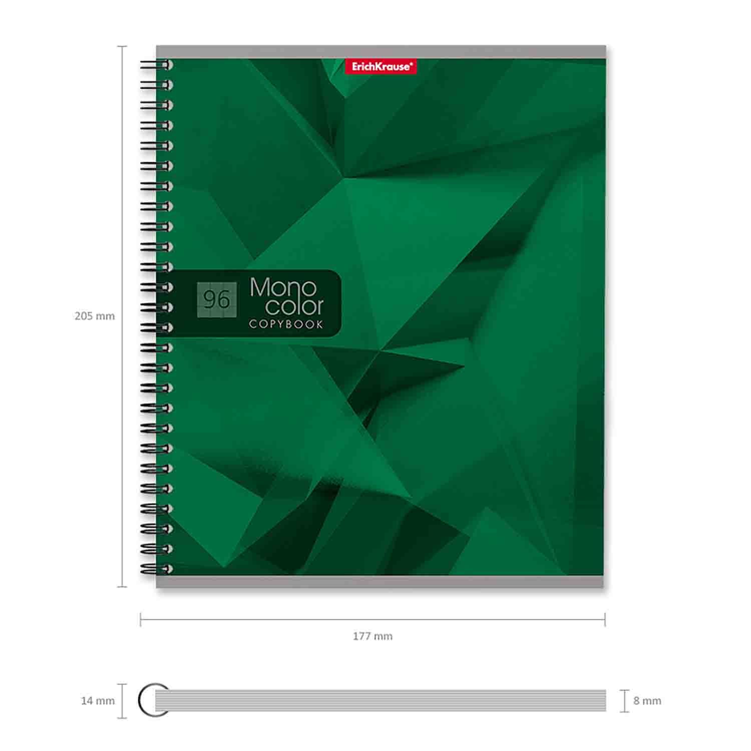 Общая тетрадь ErichKrause клетка 96 лист. в ассортименте - фото 6