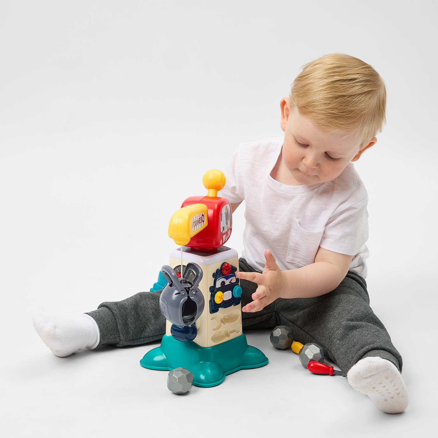 Игрушка BabyGo Подъемный кран - фото 3
