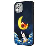 Силиконовый чехол Mcover для смартфона Apple iPhone 12 Pro Союзмультфильм Лунные качели