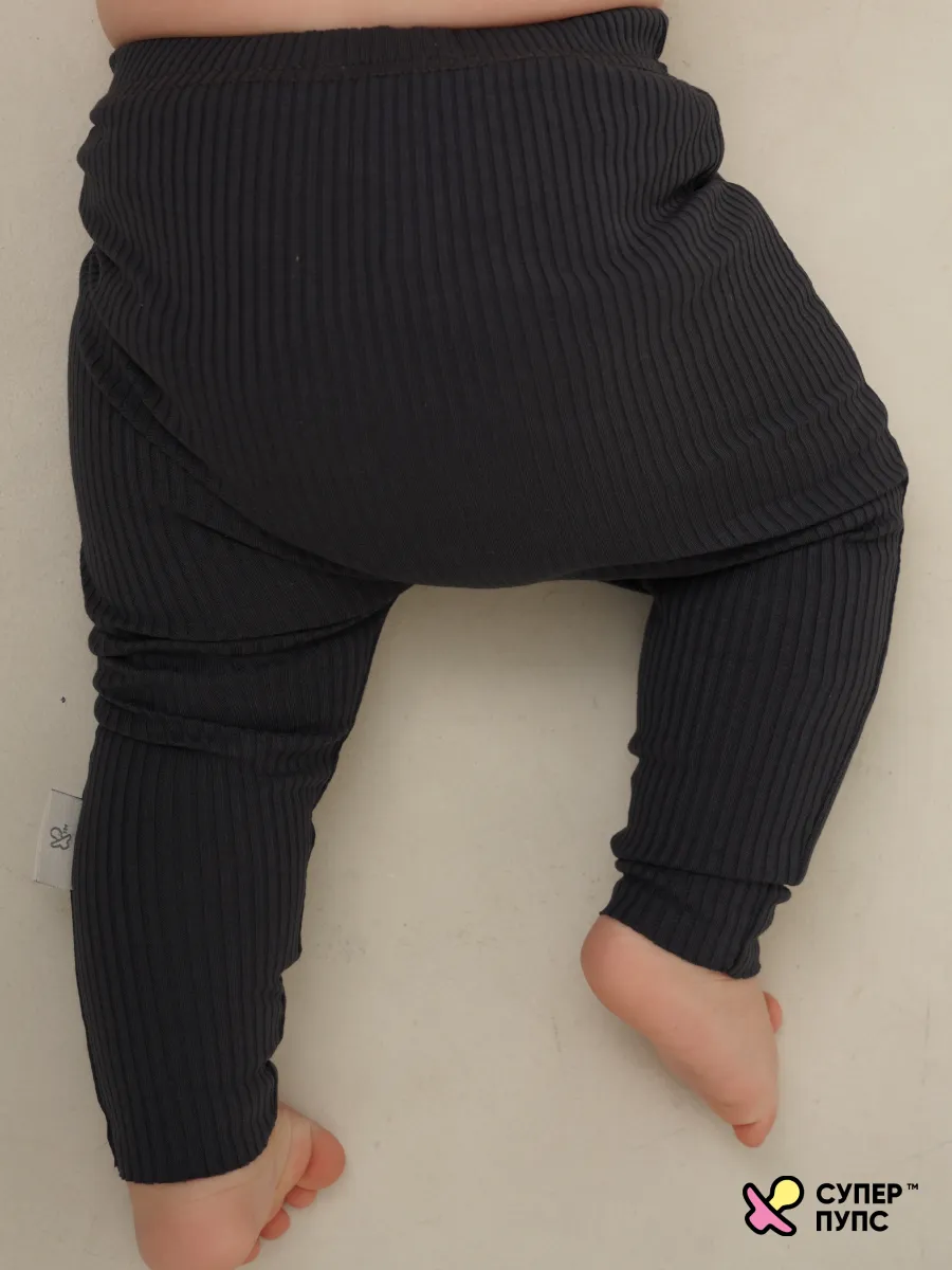 Брюки Супер Пупс штан/лапш/графит - фото 9