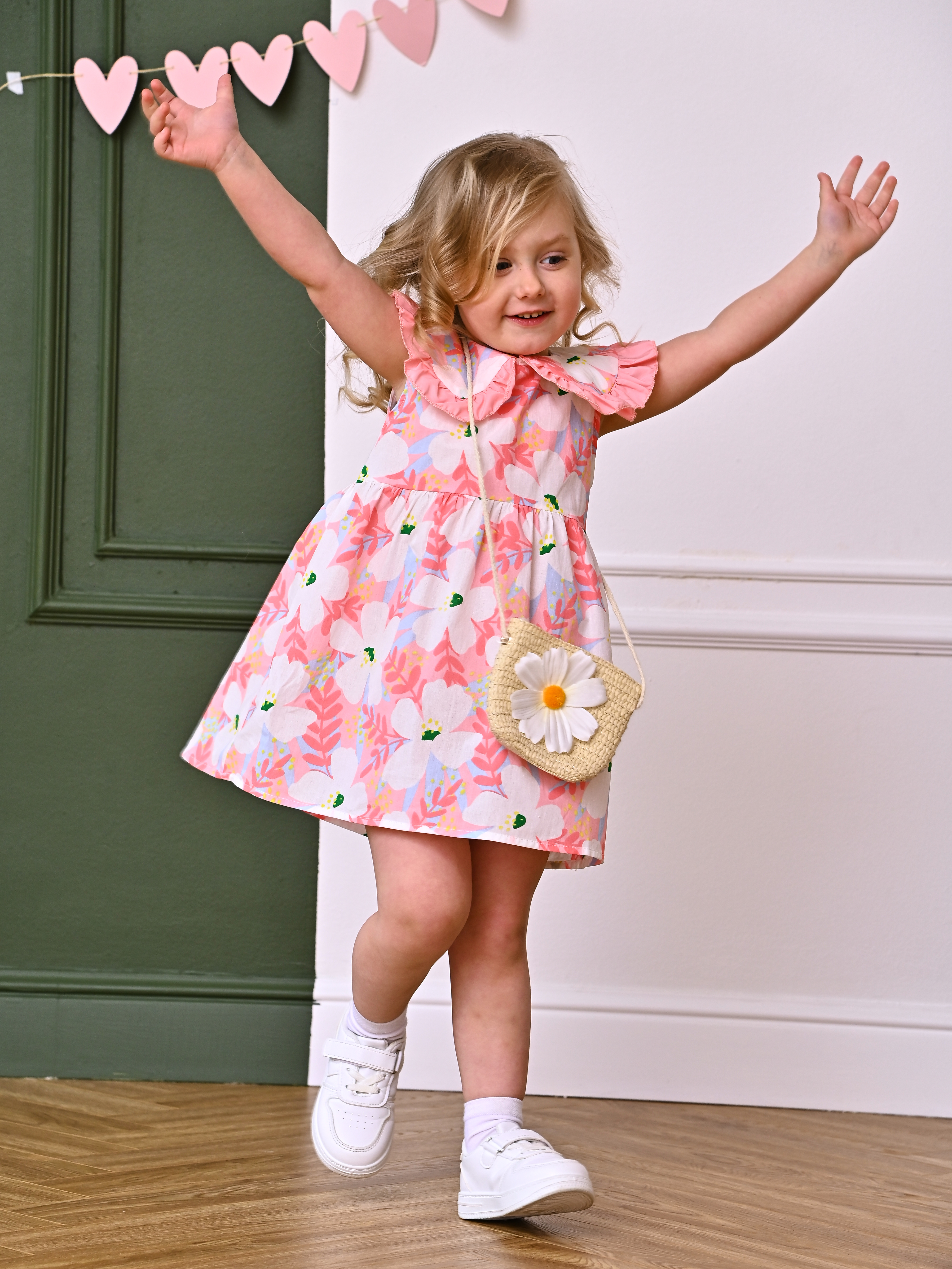 Платье Artcher Платье009Цветы_розовое - фото 12